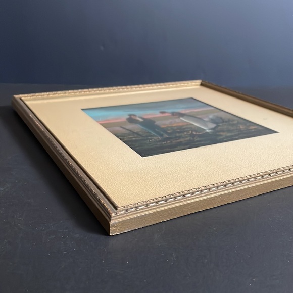 Vintage Framed Print Farmer Home Cottage Decor Wall Decor - Picture 8 of 12